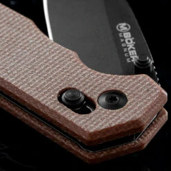 Magnum Rockstub Micarta Folding Knife -Adventure Knives 01SC710.3 32489.1692804730