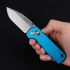 Magnum Rockstub Blue Elox Folding Knife -Adventure Knives 01SC711.1 30218.1693830650