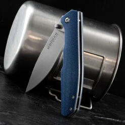 Magnum Deep Blue Canvas Folding Knife -Adventure Knives 01SC714.4 51374.1693831655