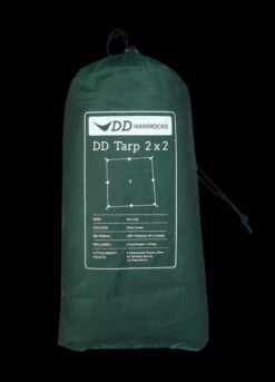 DD Hammocks Tarp 2x2 Olive Green -Adventure Knives 2x2tarpdet3 07809.1662044753.1280.1280 15088.1662044876
