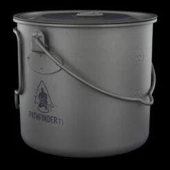 Pathfinder Titanium Bush Pot 1,100ml -Adventure Knives 31b 8 99747.1624536876
