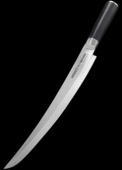 Samura MO-V Tanto Kitchen Slicing Knife -Adventure Knives 63jam07 16202.1631286474