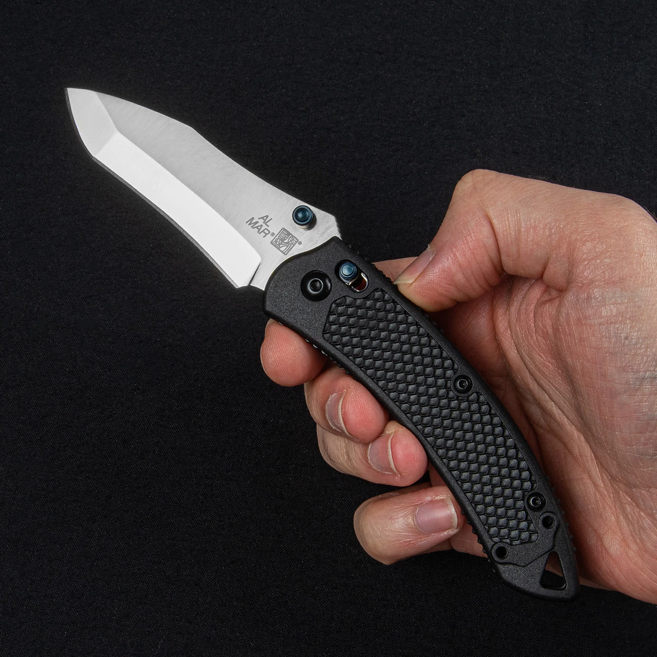 Al Mar Payara Black Folding Knife 5 Al Mar Payara Black Folding Knife - Image 3