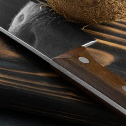 Victorinox Wood Kitchen Cleaver Maple -Adventure Knives BMC 5400018.2 03544.1667581199