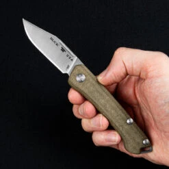 Buck Saunter Folder Clip Point Folding Knife -Adventure Knives BU250GRS1.2 49032.1692880428