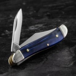 Case Peanut Blue Pearl Folding Knife -Adventure Knives CA23446.2 78313.1688044600