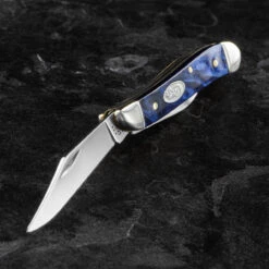 Case Peanut Blue Pearl Folding Knife -Adventure Knives CA23446.4 70870.1688044600