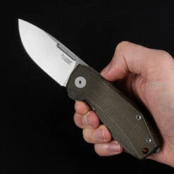 LionSteel Nano Micarta Folding Knife -Adventure Knives CCM LS NA01 CVG.1 02840.1690450038.1280.1280 66602.1690450146