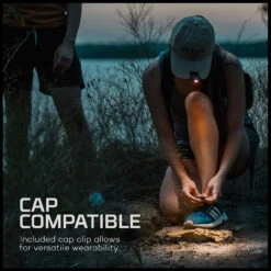 Nebo Mycro 400 Headlamp & Cap Light -Adventure Knives DALE NB7003det3 82897.1636377184