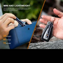 Fenix E05R Rechargeable Keychain Torch -Adventure Knives E05Rdet2 34631.1631703491