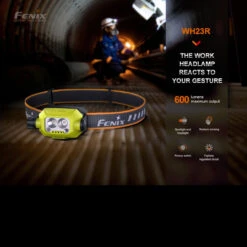 Fenix WH23R Rechargeable Gesture Sensing Headlamp -Adventure Knives FENIX WH23R 34211.1670407654.1280.1280 54192.1670496609