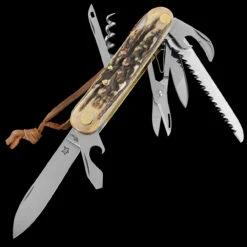 Fox Multipurpose Pocket Knife Stag 8 -Adventure Knives FOX 226 8 SCE04 69197.1678276553