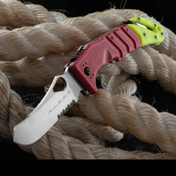 Fox ALSR 2 Rescue Knife Red -Adventure Knives FOX FX 447C.4 89772.1694013180