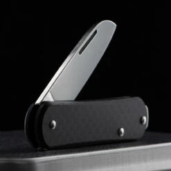 Fox Vulpis 1 Carbon Fibre 4.5 Penknife -Adventure Knives FOX FX VP108CFdet3 25541.1686652161.1280.1280 33341.1686746133