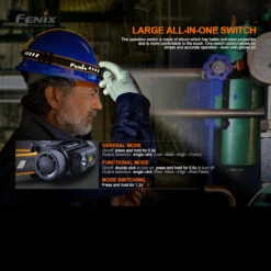 Fenix HM70R Headlamp -Adventure Knives HM70Rdet4 32886.1638983884