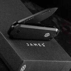 James Brand "The Elko" Aluminium Black -Adventure Knives JB KN117100 00.1 51158.1652185222