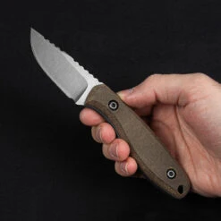 JWK Small Meridian Field Knife - Brown -Adventure Knives JWK SMFFK BRN NV.5 70362.1690199017.1280.1280 00883.1690276607