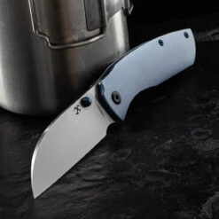 Kansept Convict Titanium Folding Knife -Adventure Knives KA K1023B2.3 39589.1687188713