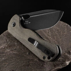 Kizer Bugai Micarta Black Folding Knife -Adventure Knives KIV3627A1.1 67367.1686756186.1280.1280 00370.1686756249