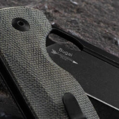 Kizer Bugai Micarta Black Folding Knife -Adventure Knives KIV3627A1.2 11815.1686756185.1280.1280 35316.1686756249