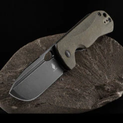 Kizer Bugai Micarta Black Folding Knife -Adventure Knives KIV3627A1.3 47302.1686756185.1280.1280 33667.1686756249