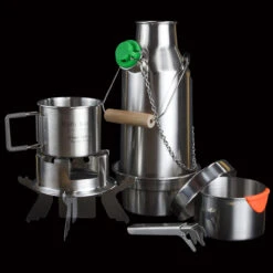 Kelly Kettle Trekker Kit Stainless Steel -Adventure Knives KK TREKKER KITjpg 38427.1643970480