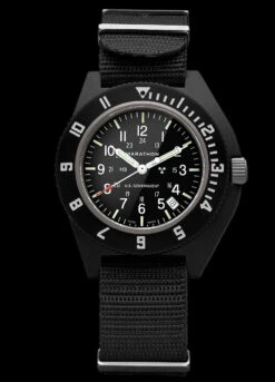 Marathon Pilot's Navigator Black With Date US Government -Adventure Knives MA WW194013BK 0001 29512.1647952039