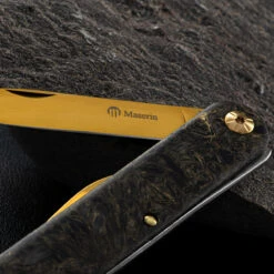 Maserin 195 SUPERTiN Fat Carbon -Adventure Knives MAS195TIN.2 40740.1667916395.1280.1280 55197.1667926388