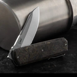 Maserin Silver 410 Fat Carbon "Gold Dark Matter" Folding Knife -Adventure Knives MAS410 G.2 13730.1688743291.1280.1280 80208.1689085522