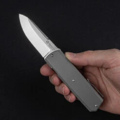 Maserin Silver 410 Titanium Folding Knife -Adventure Knives MAS410 T 93717.1688743204.1280.1280 54365.1689085761