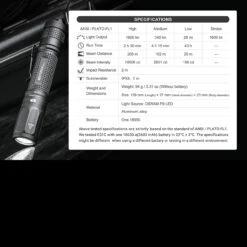 Nextorch E51C Rechargeable Pocket Flashlight -Adventure Knives NEXTORCH E51C.5 78934.1688394089