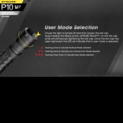 Nitecore P10 V2 -Adventure Knives NITECORE P10V2det4 70021.1595247052