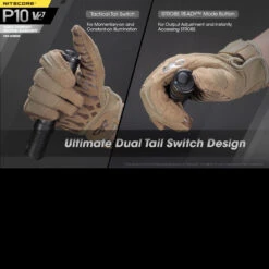 Nitecore P10 V2 -Adventure Knives NITECORE P10V2det5 43169.1595247052