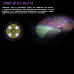 Nitecore P20i UV 17 Nitecore P20i UV -Adventure Knives NITECORE P20iUVdet2 58072.1623758287