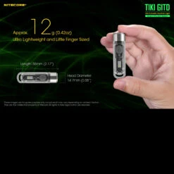 Nitecore TIKI GITD -Adventure Knives NITECORE TIKI GITDdet3 64079.1648479026