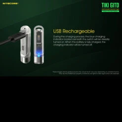 Nitecore TIKI GITD -Adventure Knives NITECORE TIKI GITDdet7 83856.1648479026