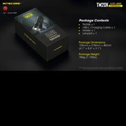 Nitecore TM20K -Adventure Knives NITECORE TM20K.11 45274.1668002426.1280.1280 27895.1668011042