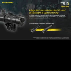 Nitecore TSL10i Tail Cap With Signal Light -Adventure Knives NITECORE TSL10idet4 97501.1608644323