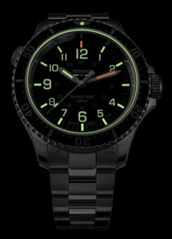 Traser H3 P67 Super Sub Stainless Bracelet -Adventure Knives P67 Super Sub Black SS Strap 03937.1648203690