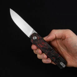 QSP Lark Carbon Fibre Folding Knife -Adventure Knives QS 144 D 98526.1687258481.1280.1280 82510.1687258557