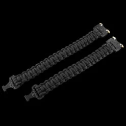 RCP AustriAlpin COBRA Paracord Bracelet Black -Adventure Knives RCP PB BK BLK 802 32995.1665490943