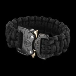 RCP AustriAlpin COBRA Paracord Bracelet Black -Adventure Knives RCP PB BK BLK 803 15403.1665490943