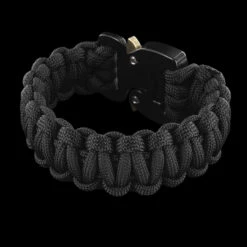 RCP AustriAlpin COBRA Paracord Bracelet Black -Adventure Knives RCP PB BK BLK 804 98896.1665490943