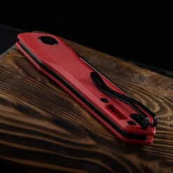 Real Steel Solis Lite Red & Black Heinnie® Exclusive -Adventure Knives RES 7064RB.1 89443.1662026892.1280.1280 68821.1666169177