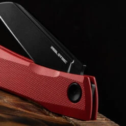 Real Steel Solis Lite Red & Black Heinnie® Exclusive -Adventure Knives RES 7064RB.4 96673.1662026891.1280.1280 47796.1666169177