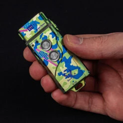 Rovyvon E11 Titanium "Camo" Limited Edition -Adventure Knives ROV E11 CAMO NO TRIT 86207.1681981256.1280.1280 92202.1683026786