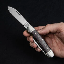 Rough Rider Canoe G10 Black And Red Penknife -Adventure Knives RR2297 87022.1687343069