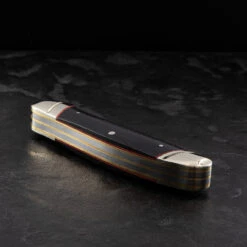 Rough Rider Highland BLACK MICARTA COPPERHEAD -Adventure Knives RR2385.1 20751.1651228868.1280.1280 07173.1651243272