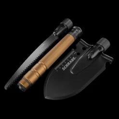 Schrade Frontier Shovel Saw Combo -Adventure Knives SCH112429201 04779.1661346758