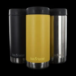Klean Kanteen TKWide Insulated (355ml) Café Cap -Adventure Knives WIT K12TKWPCC BKdet2 54396.1612456490